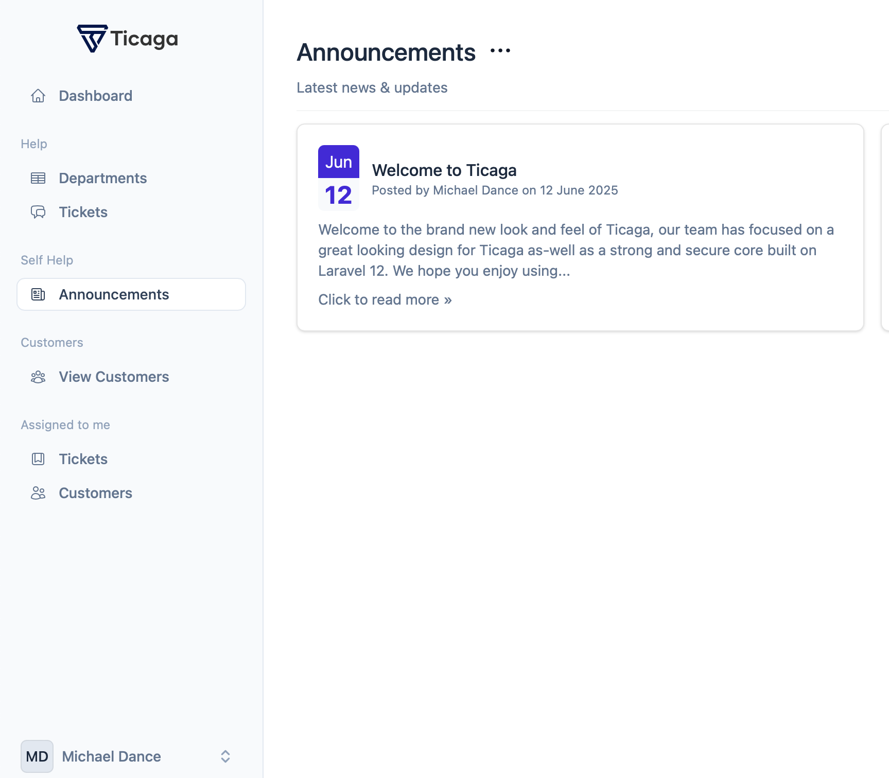 Announcements